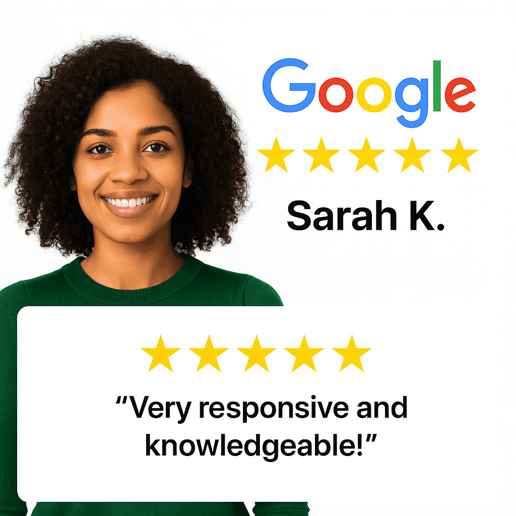 google review testimonial for jake's pros