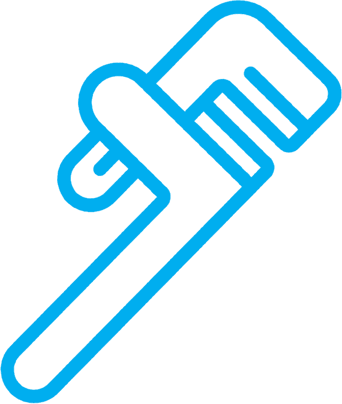 jake’s pros plumbing services pipe wrench icon blue jake's pros plumbing services pipe wrench icon blue