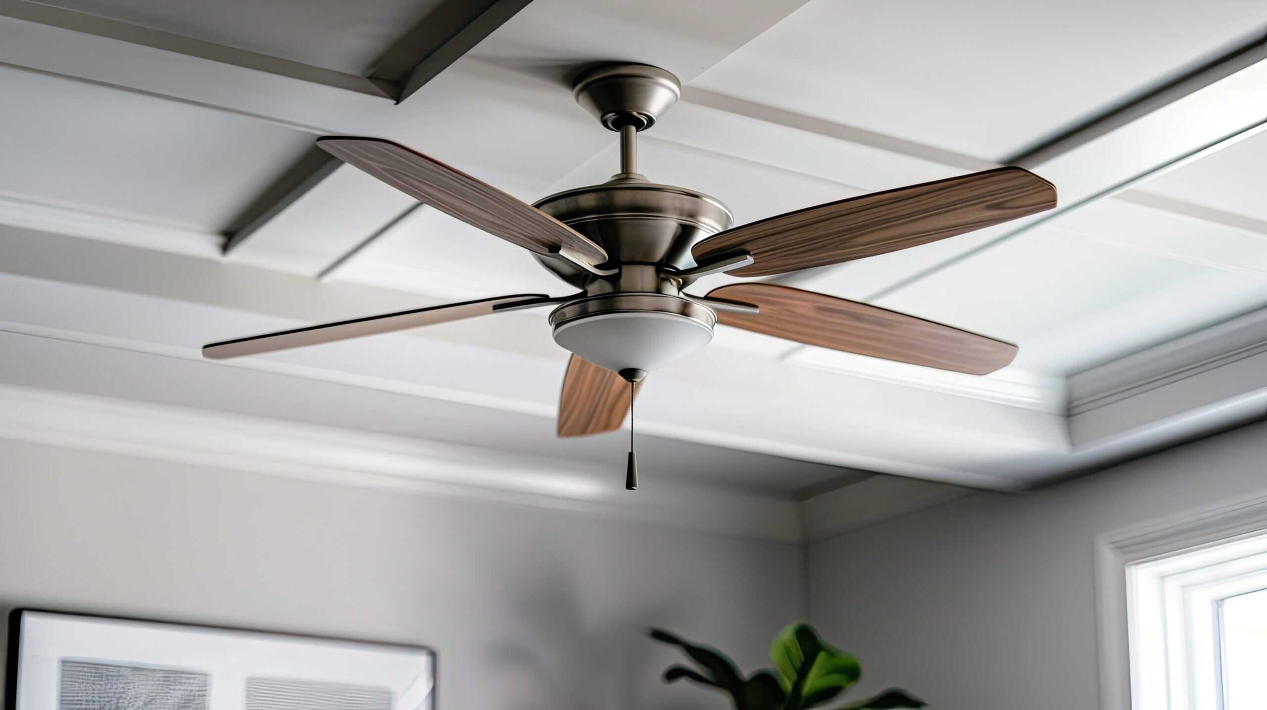 Ceiling fan installation